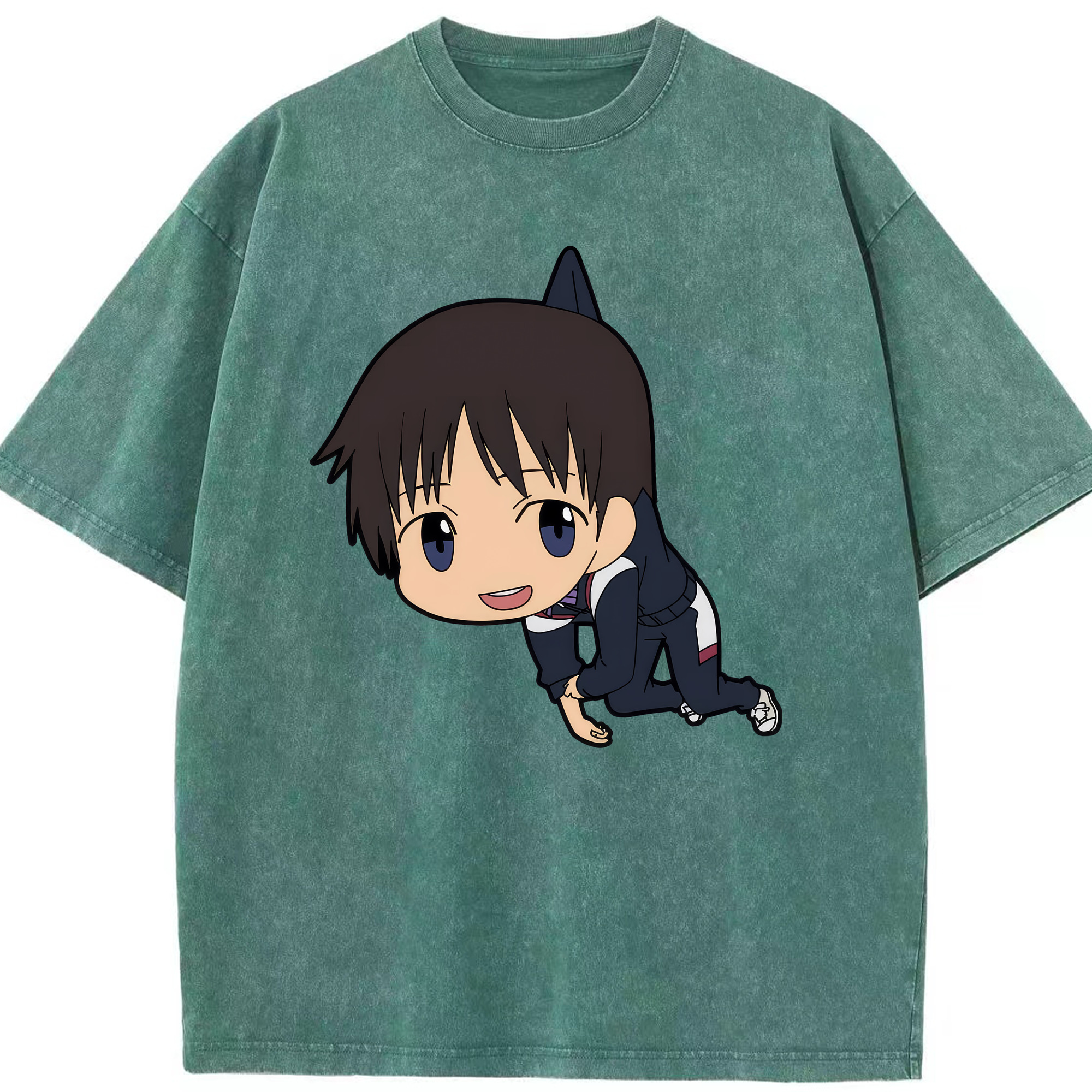 （画像用） EVA 新世紀エヴァンゲリオン 綿100% ヴィンテージ風 半袖Tシャツ（フロントプリント）